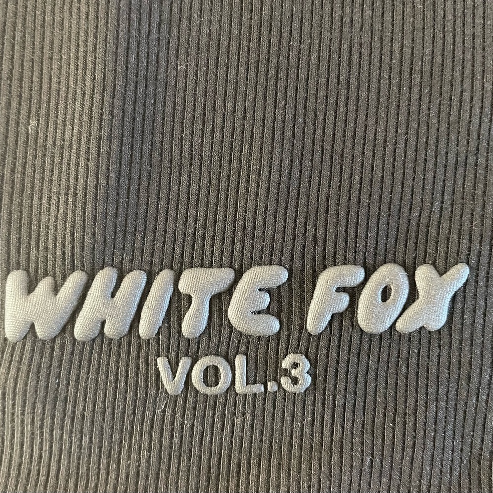🖤✨🆕White Fox black onyx, ribbed bike shorts NWT - Picture 4 of 5